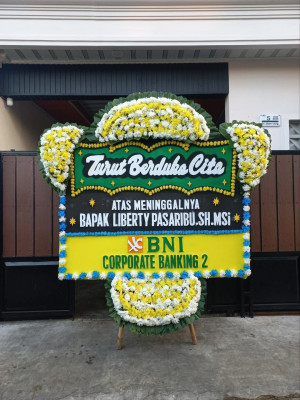 Papan Bunga Duka di Gubug
