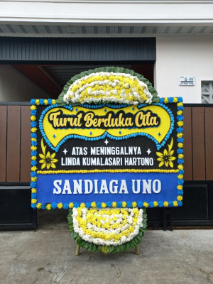 Papan Bunga Duka di Gubug