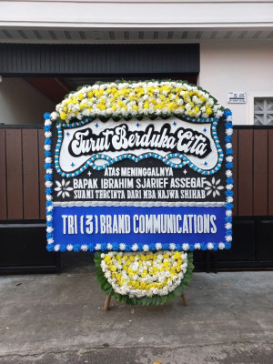 Papan Bunga Duka di Gubug